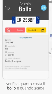 Veicolo android App screenshot 1